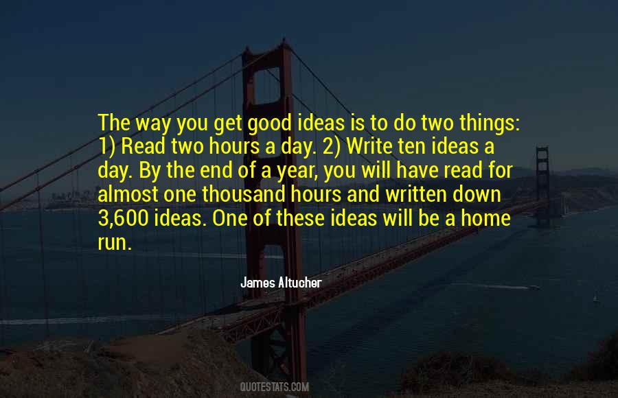 Quotes About Good Ideas #1143438