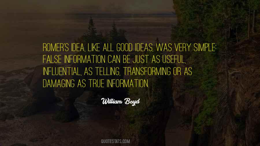 Quotes About Good Ideas #1700642