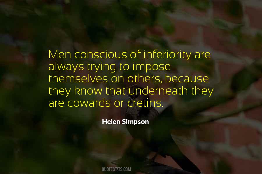Quotes About Inferiority Complex #725006