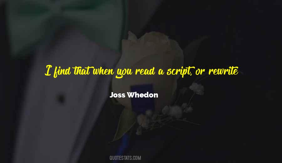 Whedon's Quotes #390349