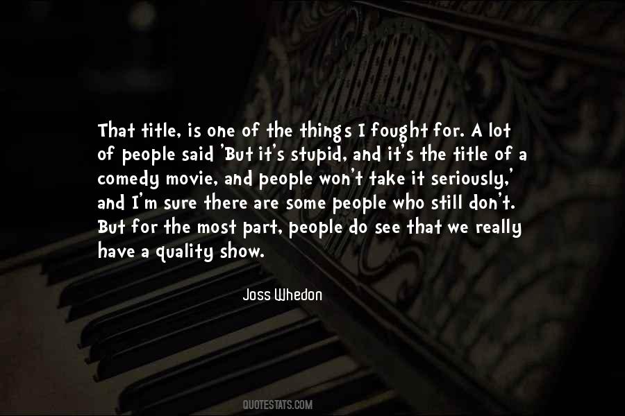 Whedon's Quotes #680526