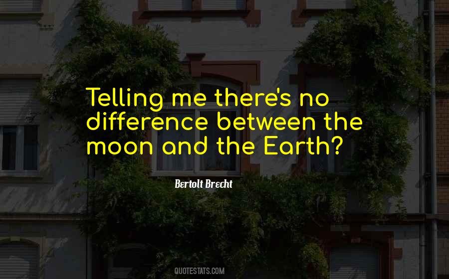 Quotes About The Earth And The Moon #160038