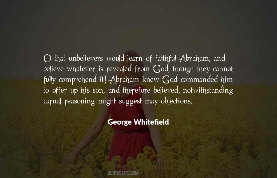 Whitefield's Quotes #142085