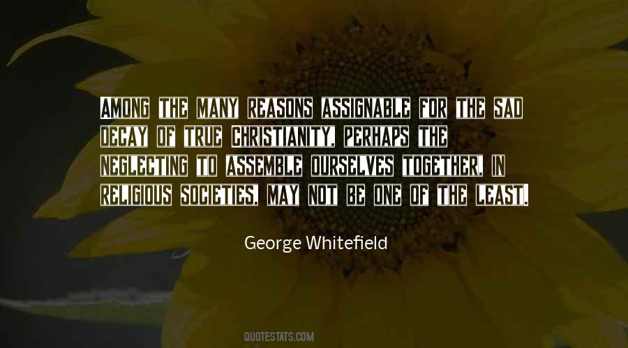 Whitefield's Quotes #926595