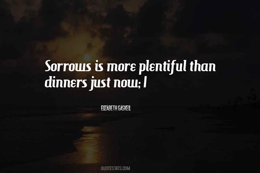 Quotes About Dinners #325285