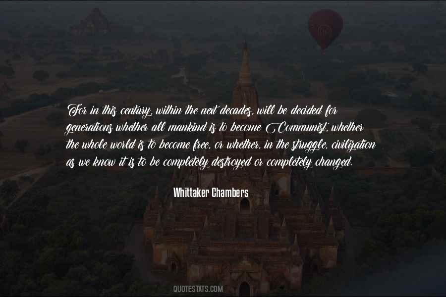 Whittaker's Quotes #1002170