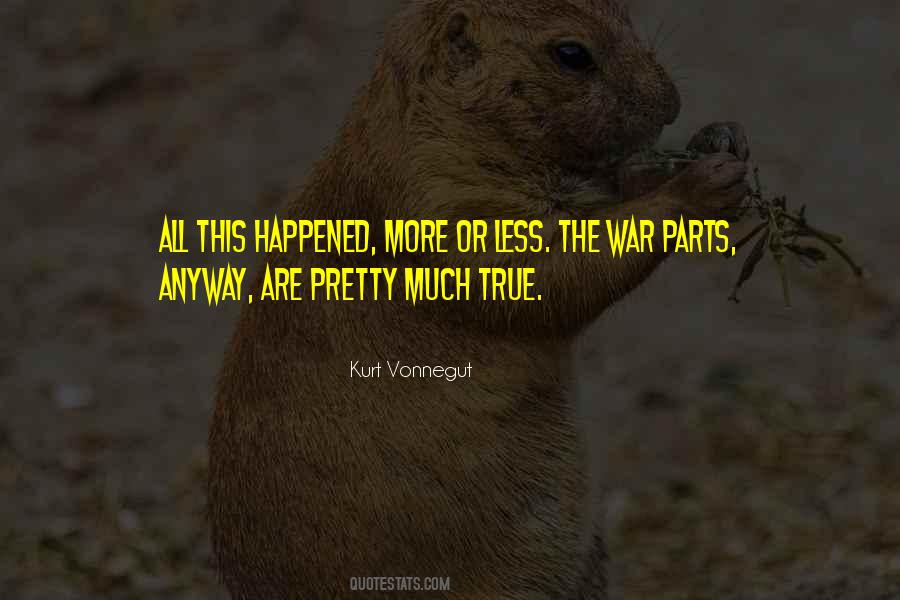 Quotes About War Slaughterhouse Five #1823795
