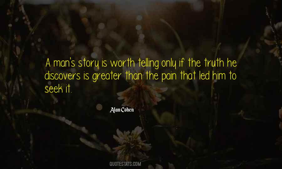 Quotes About A Man's Worth #1042748
