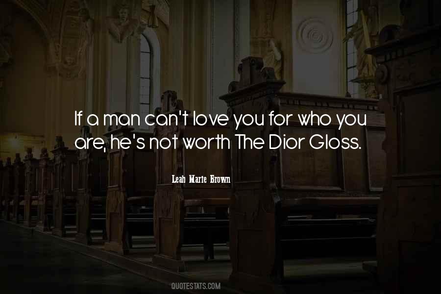 Quotes About A Man's Worth #21059