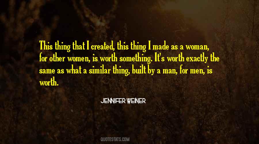 Quotes About A Man's Worth #230812