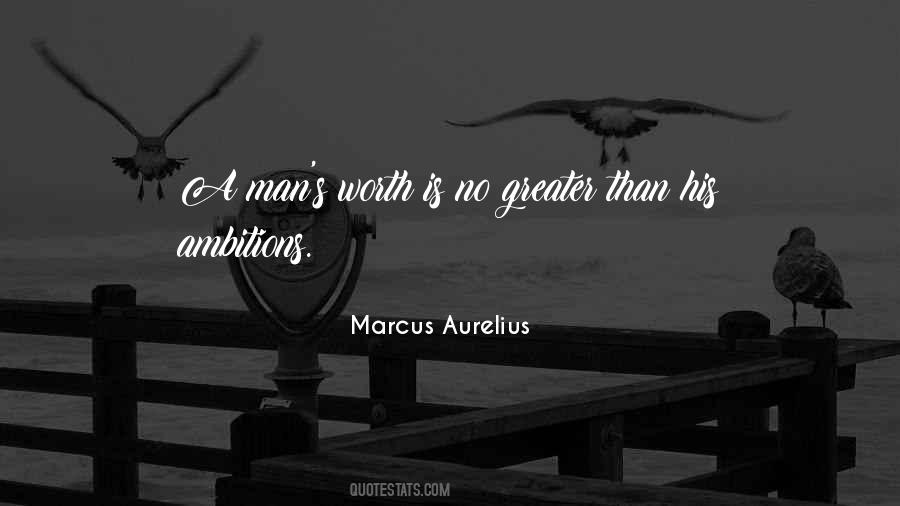 Quotes About A Man's Worth #451177