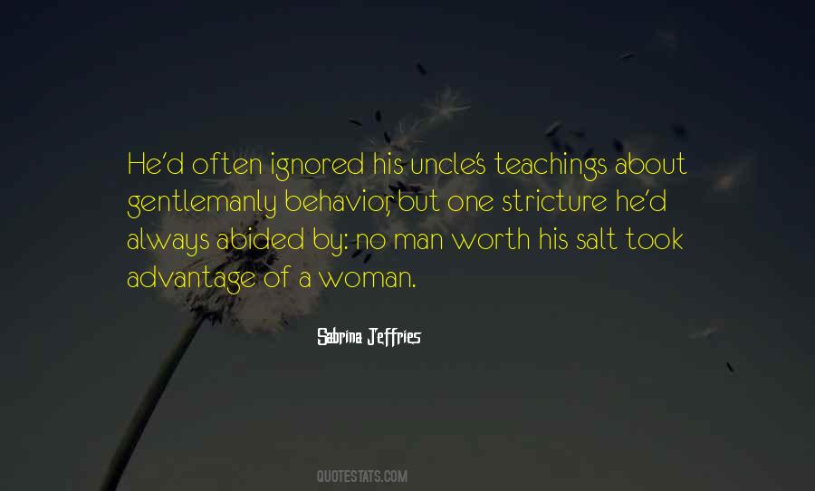 Quotes About A Man's Worth #669088