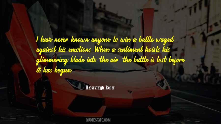 Quotes About A Battle Within #654904