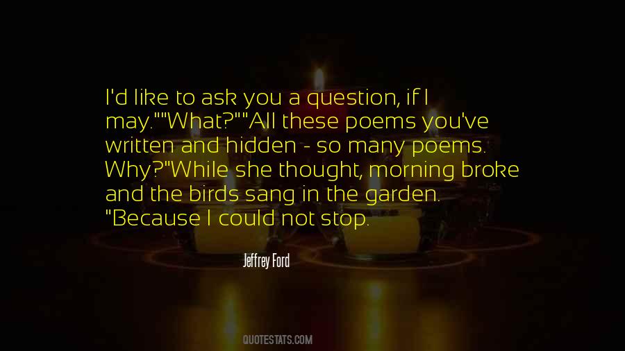 Why'd Quotes #56092