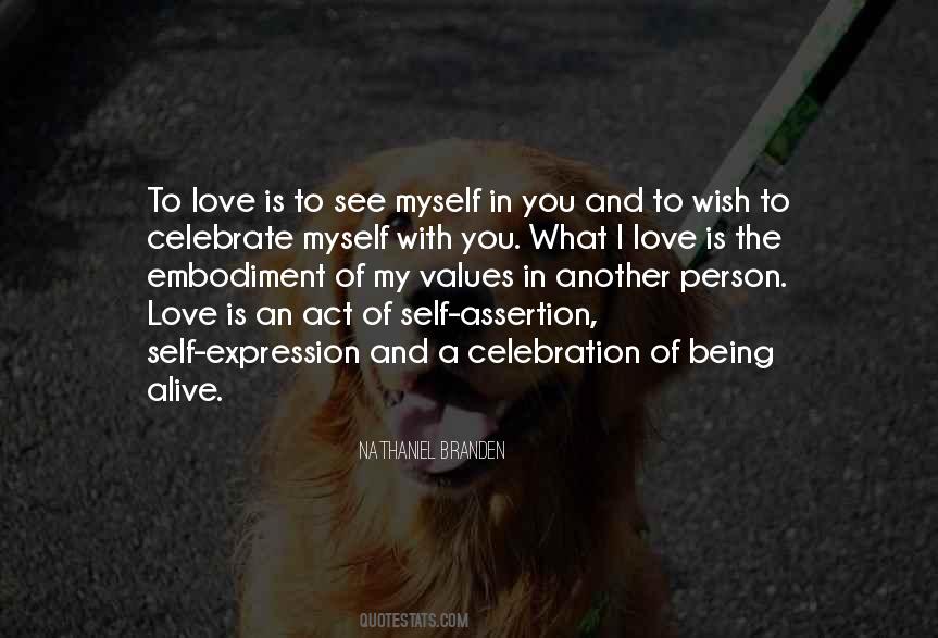 Quotes About Celebration Of Love #1404701