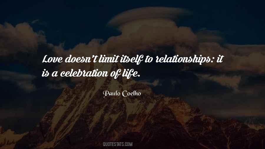 Quotes About Celebration Of Love #1580785