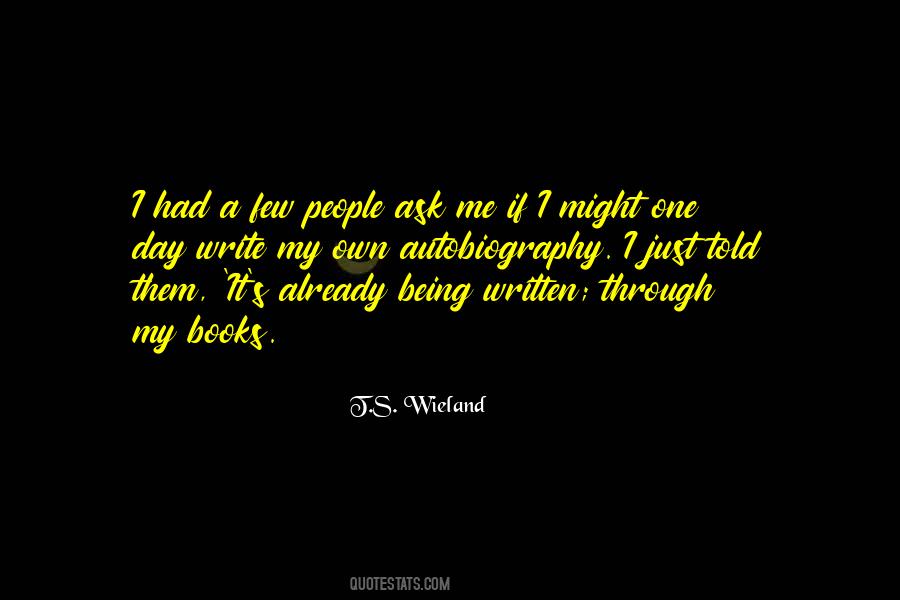 Wieland Quotes #970160