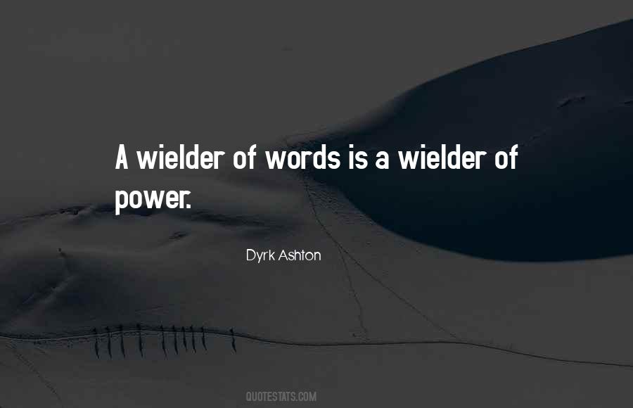 Wielder's Quotes #1195048