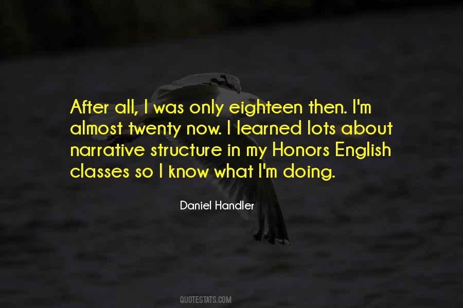 Quotes About Narrative Structure #601342