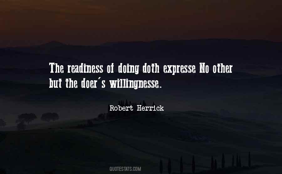 Willingnesse Quotes #1839183