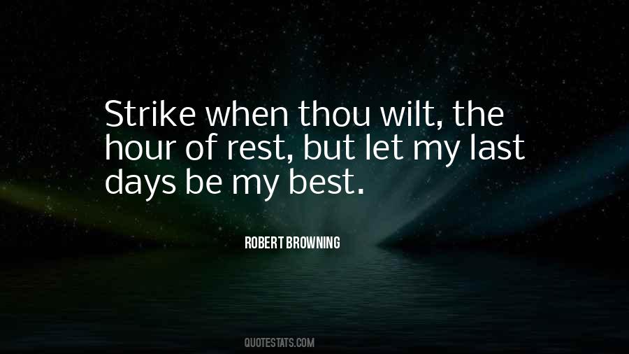 Wilt's Quotes #400689