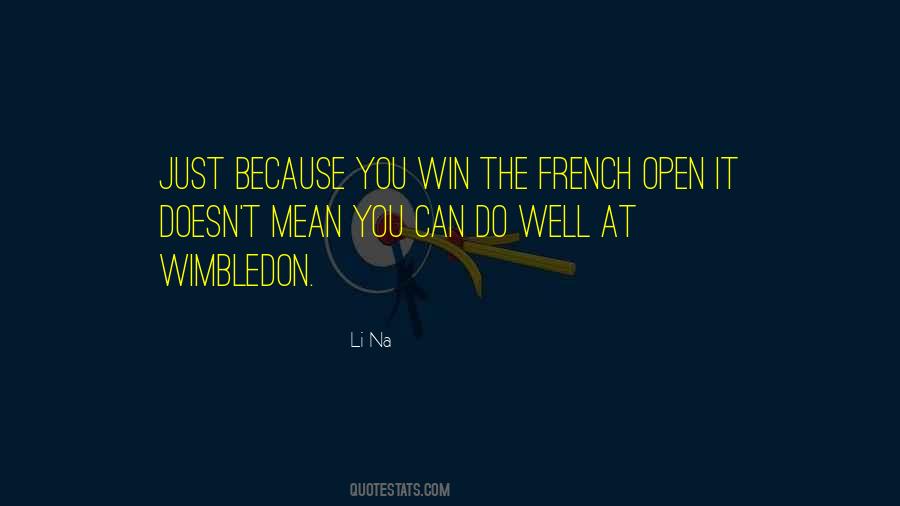 Wimbledon's Quotes #1530061