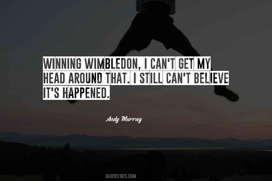 Wimbledon's Quotes #1599284