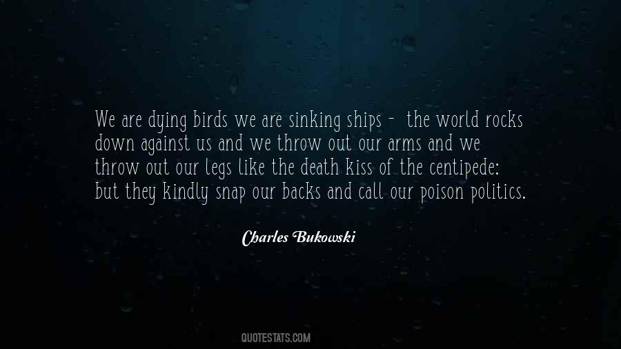 Quotes About Ships Sinking #279937