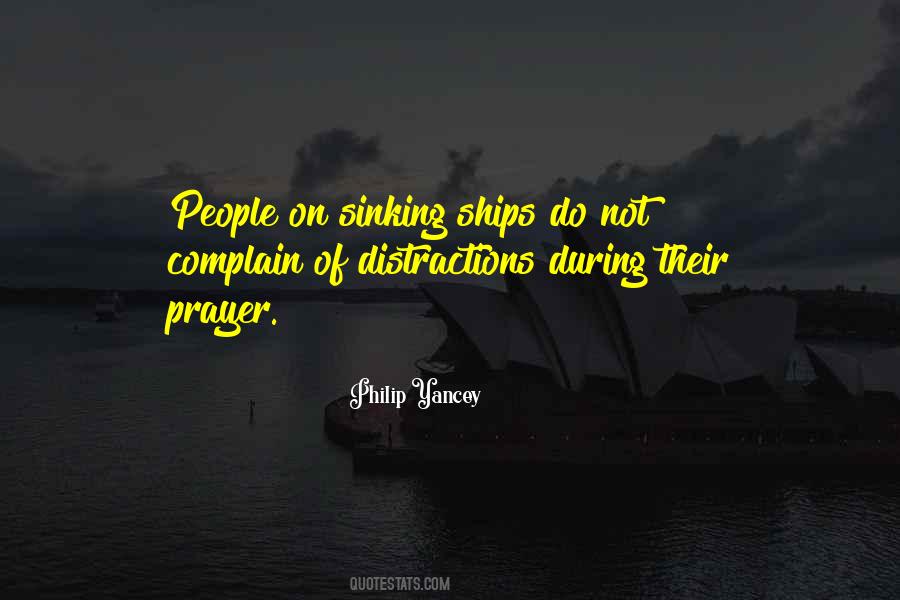 Quotes About Ships Sinking #46298