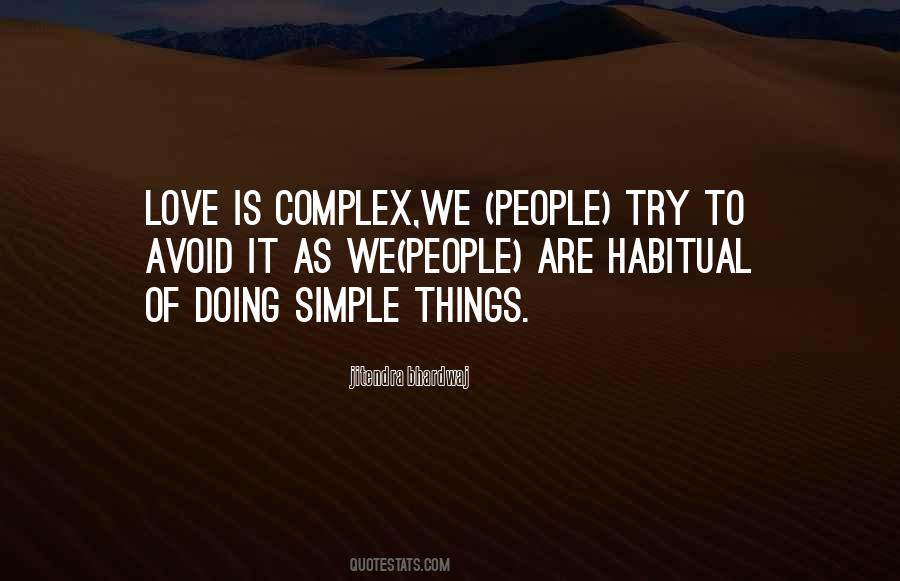 Quotes About Simple Love #235611