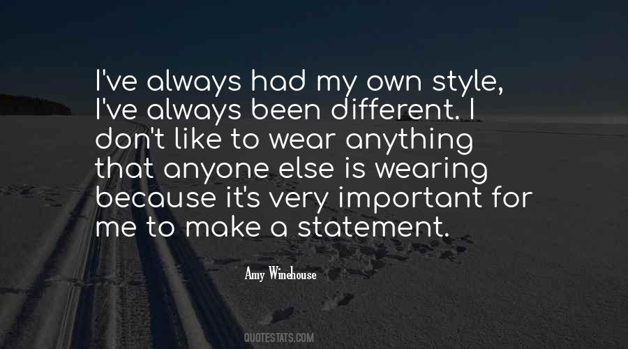 Winehouse's Quotes #550709