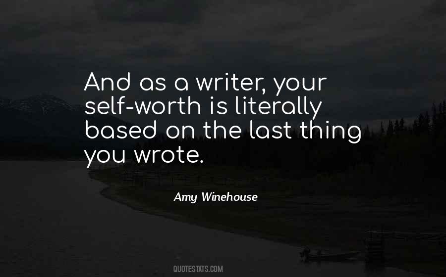 Winehouse's Quotes #561065