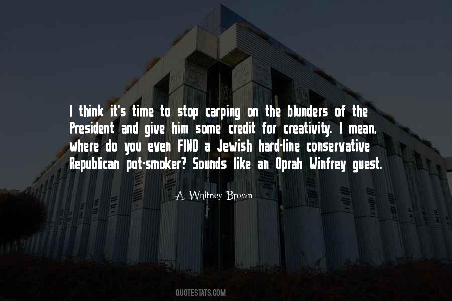 Winfrey's Quotes #740197