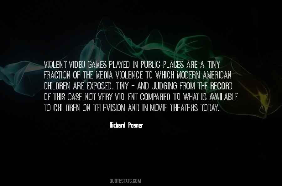 Quotes About Violent Video Games #64173