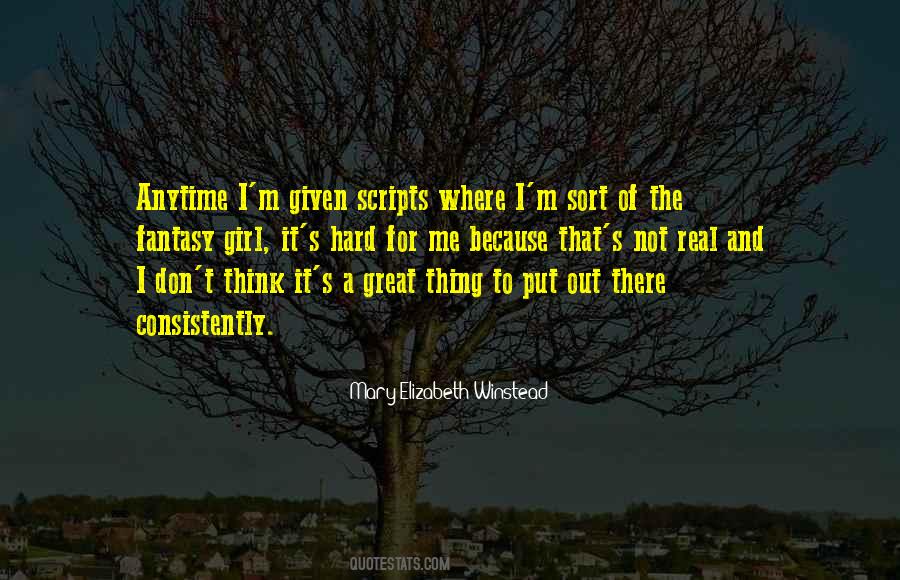 Winstead Quotes #1270887