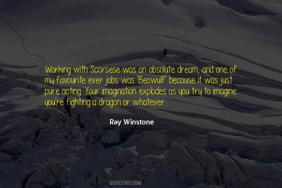 Winstone Quotes #1366374