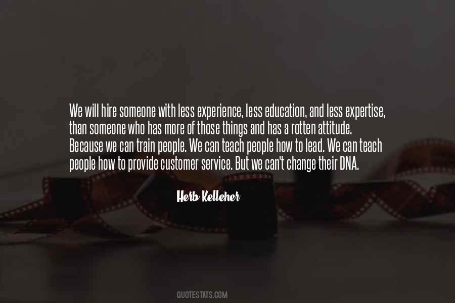 Quotes About Experience And Education #1332525