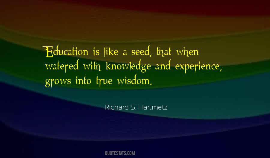 Quotes About Experience And Education #344742