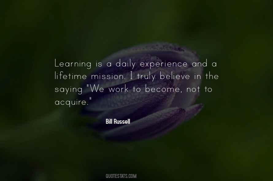 Quotes About Experience And Education #495477