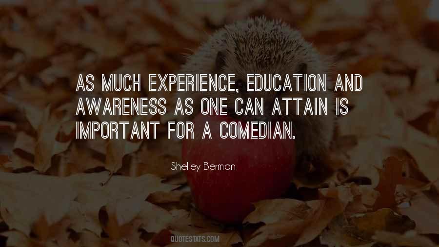 Quotes About Experience And Education #726655