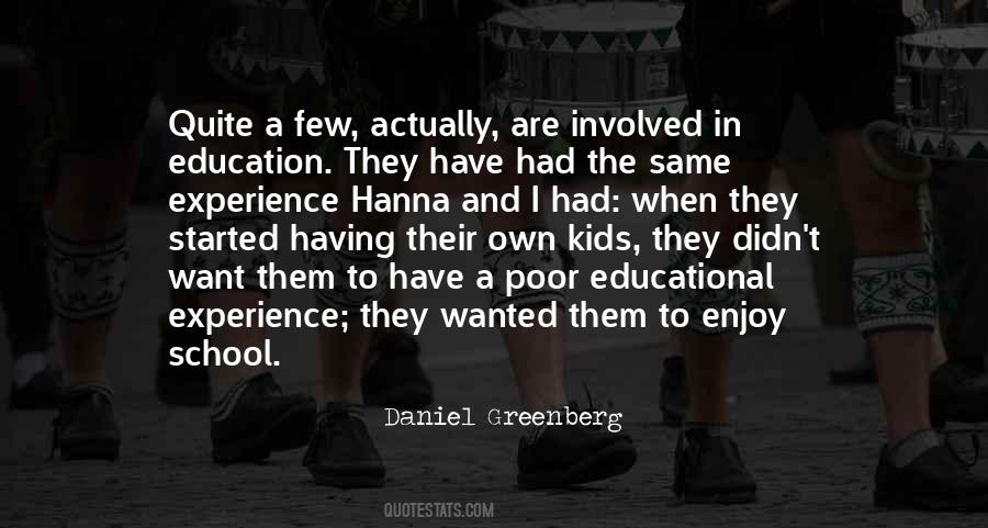 Quotes About Experience And Education #766071