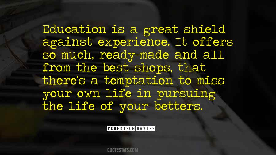 Quotes About Experience And Education #779016
