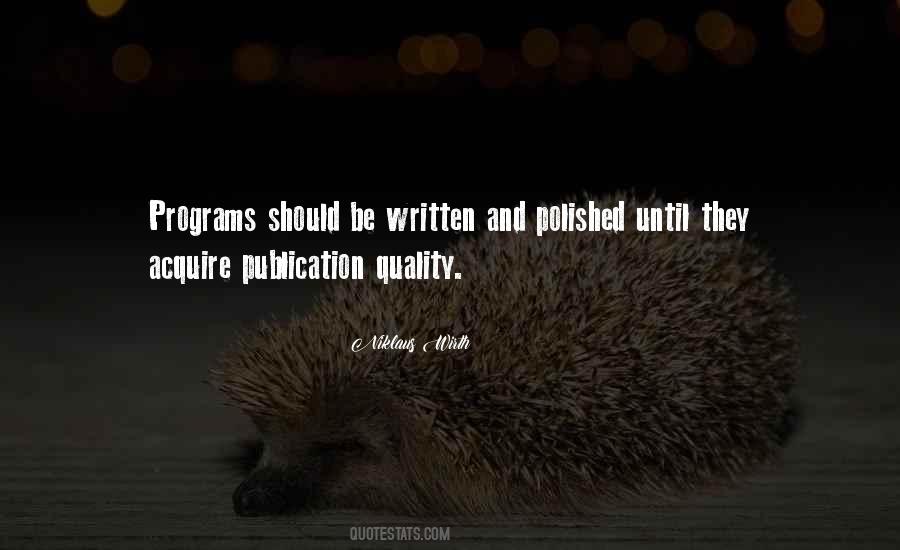 Wirth Quotes #669515