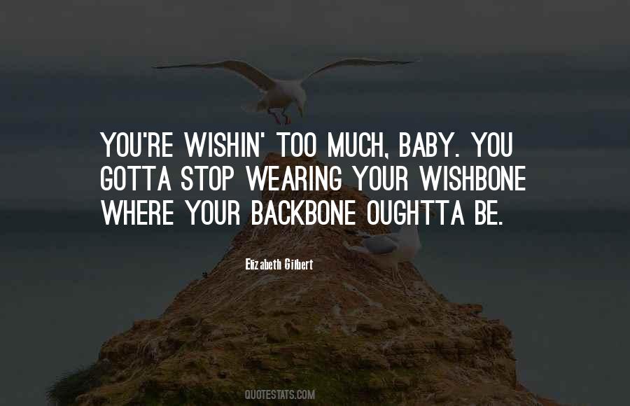 Wishbone Quotes #492712