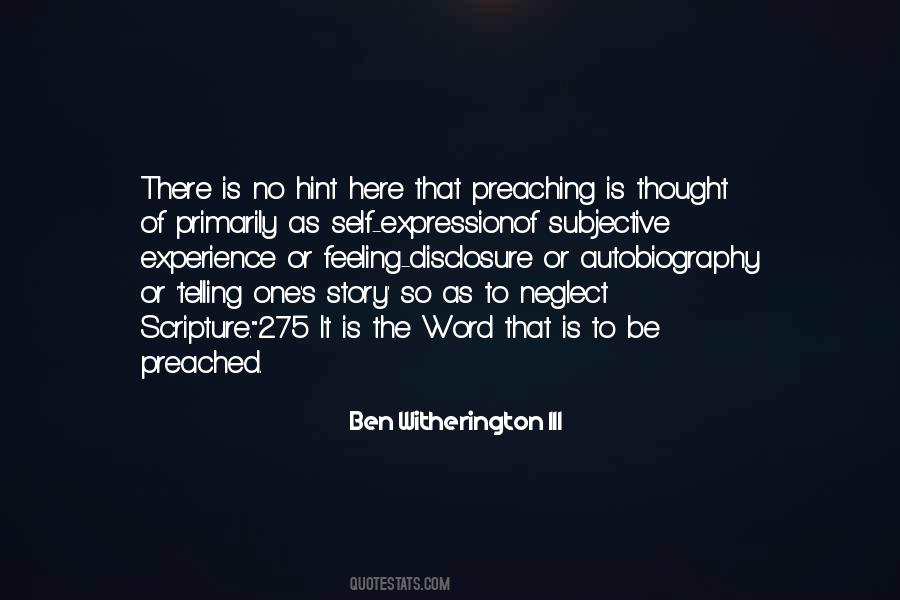 Witherington Quotes #1002634