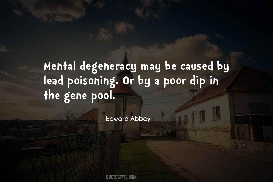 Quotes About Lead Poisoning #640801