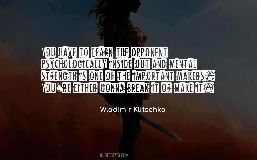 Wladimir Quotes #1708362