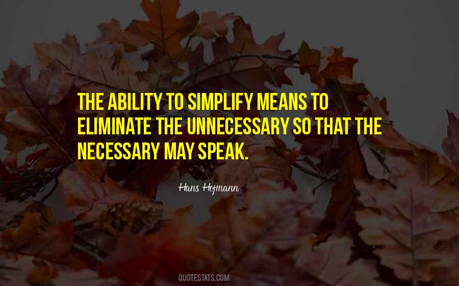 Quotes About Simplify #965781