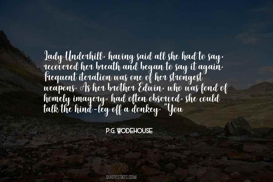 Wodehouse's Quotes #260918