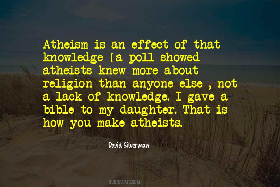 Quotes About Religion Atheism #156940